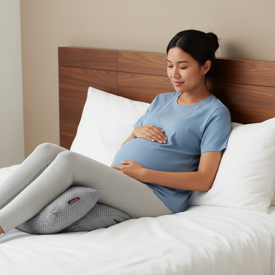 Momcozy Portable Pregnancy Pillow for Maternity Support UAE