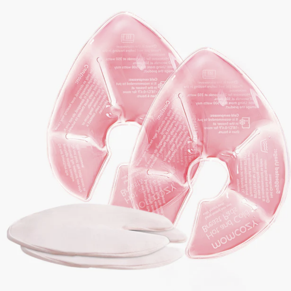 Momcozy Hot and Cold Breast Therapy Pads 2pcs Pack Soothing Relief for Moms