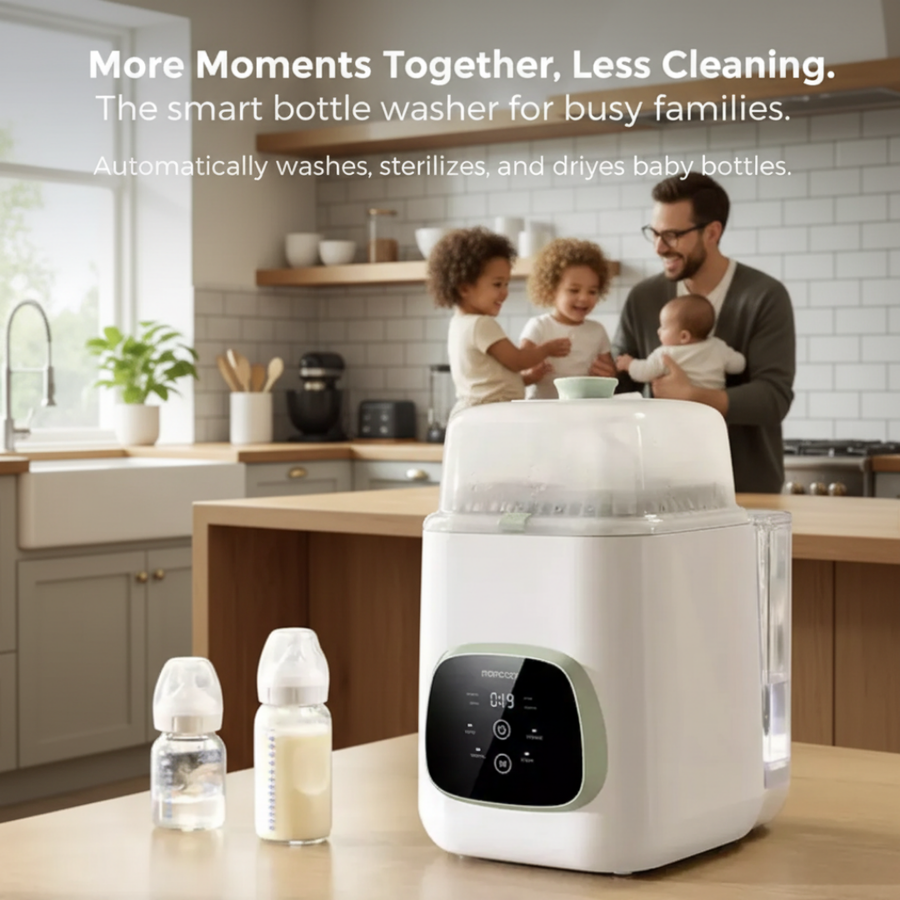 Momcozy KleanPal Pro Baby Bottle Washer & Sterilizer UAE