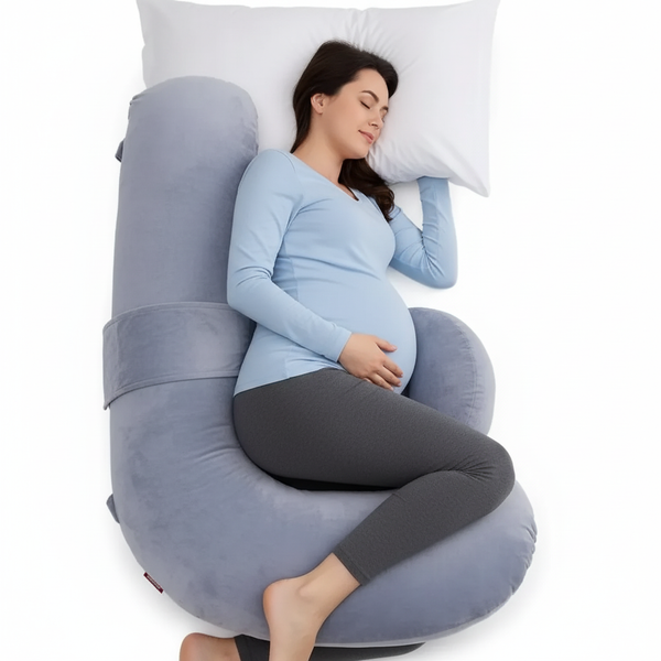 Momcozy F Shaped Pillow Adjustable Maternity Support during Pregnancy