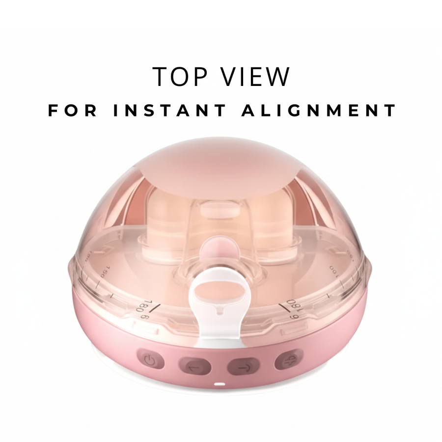 Momcozy Air 1 Double Ultra-Slim Hands-Free Smart Breast Pump Cozy Red