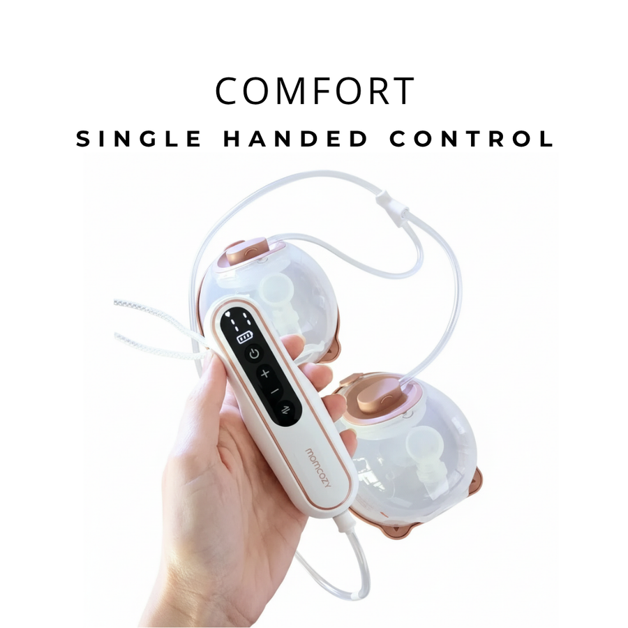 Momcozy V2 Pro Hospital-Grade Double Wearable Breast Pump Ultra-Light & Powerful