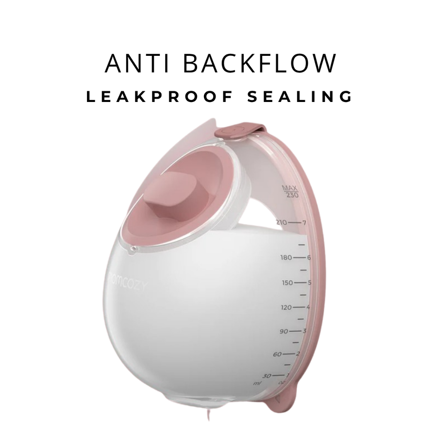 Momcozy V1 Pro Hospital-Grade Double Powerful Wearable Breast Pump White