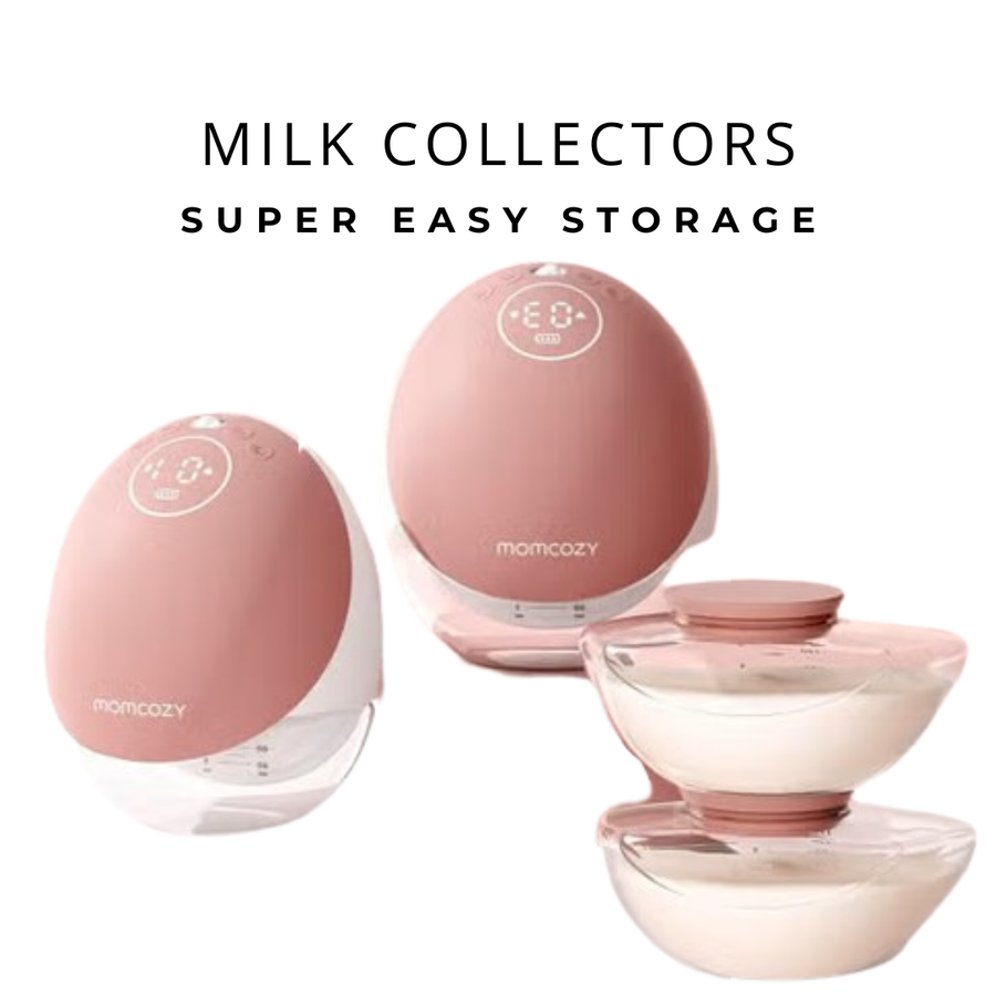 Momcozy M9 Double Mobile Flow Hands-Free Breast Pump Maroon