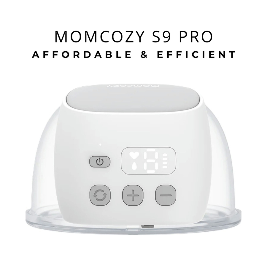 Momcozy S9 Pro Double Updated Wearable Breast Pump Hands-Free Smart White