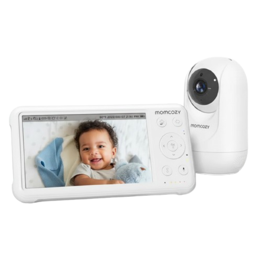 Momcozy Hackproof Video Baby Monitor UAE 5 inch HD Display 1080p Camera Non-WiFi