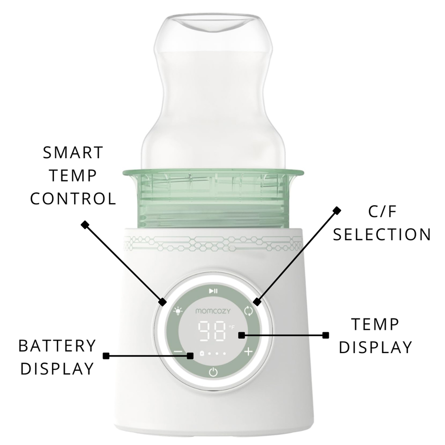 Momcozy MW03 Cordless Portable Baby Bottle Warmer