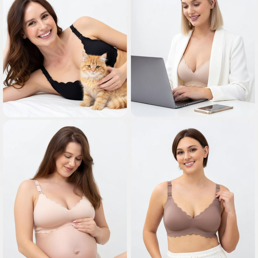 Momcozy Nursing Bra YN46 Four Color Options