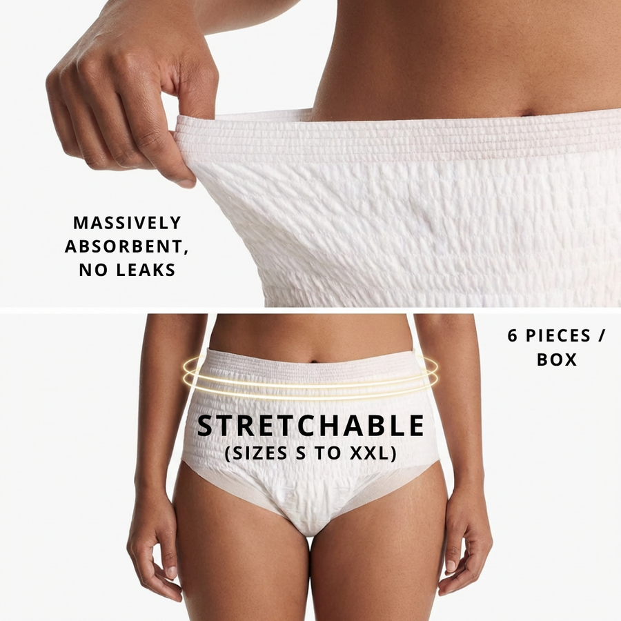 Momcozy Postpartum Disposable Underwear Soft and Comfortable 12 pcs