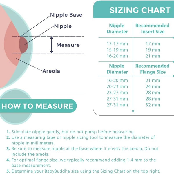 BabyBuddha Pump Cups 2 Pack (22-24mm)