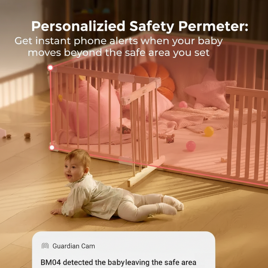 Momcozy Smart Baby Monitor 2 with WiFi Model BM04