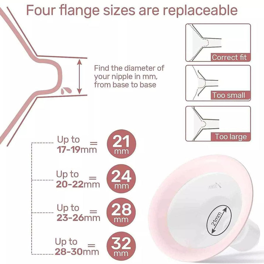 NCVI 8782 Double Wearable Breast Pump